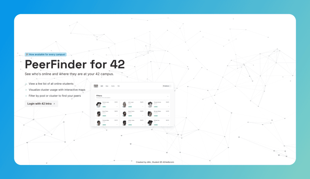PeerFinder screenshot 1