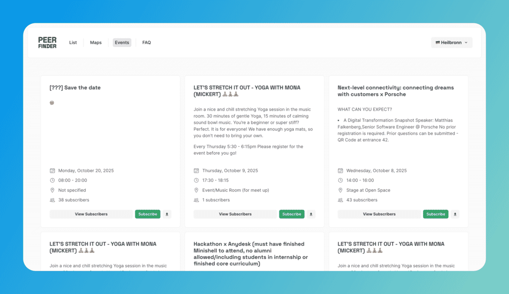 PeerFinder screenshot 4
