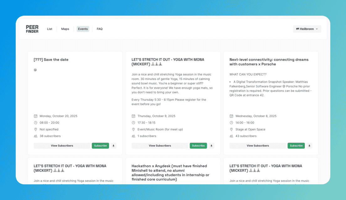 PeerFinder screenshot 4